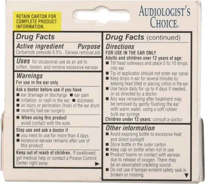 Earwax Removal product