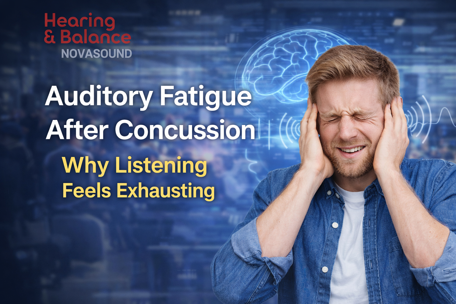 auditory fatigue after concussion